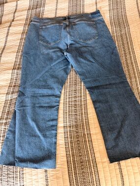 Abercrombie & Fitch Blue Bootcut Mid Rise Jeans